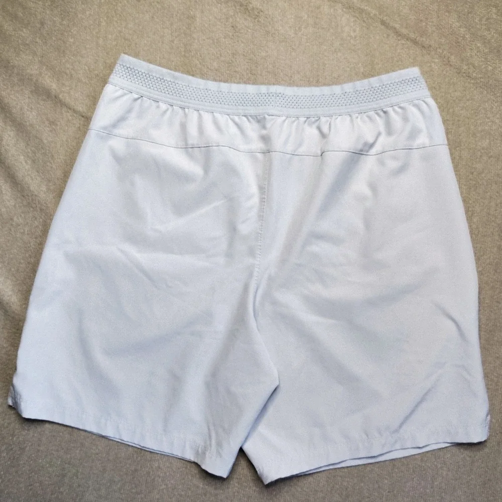Fabletics Mens Size M White The Fundamental Shorts Unlined Training Running 7
